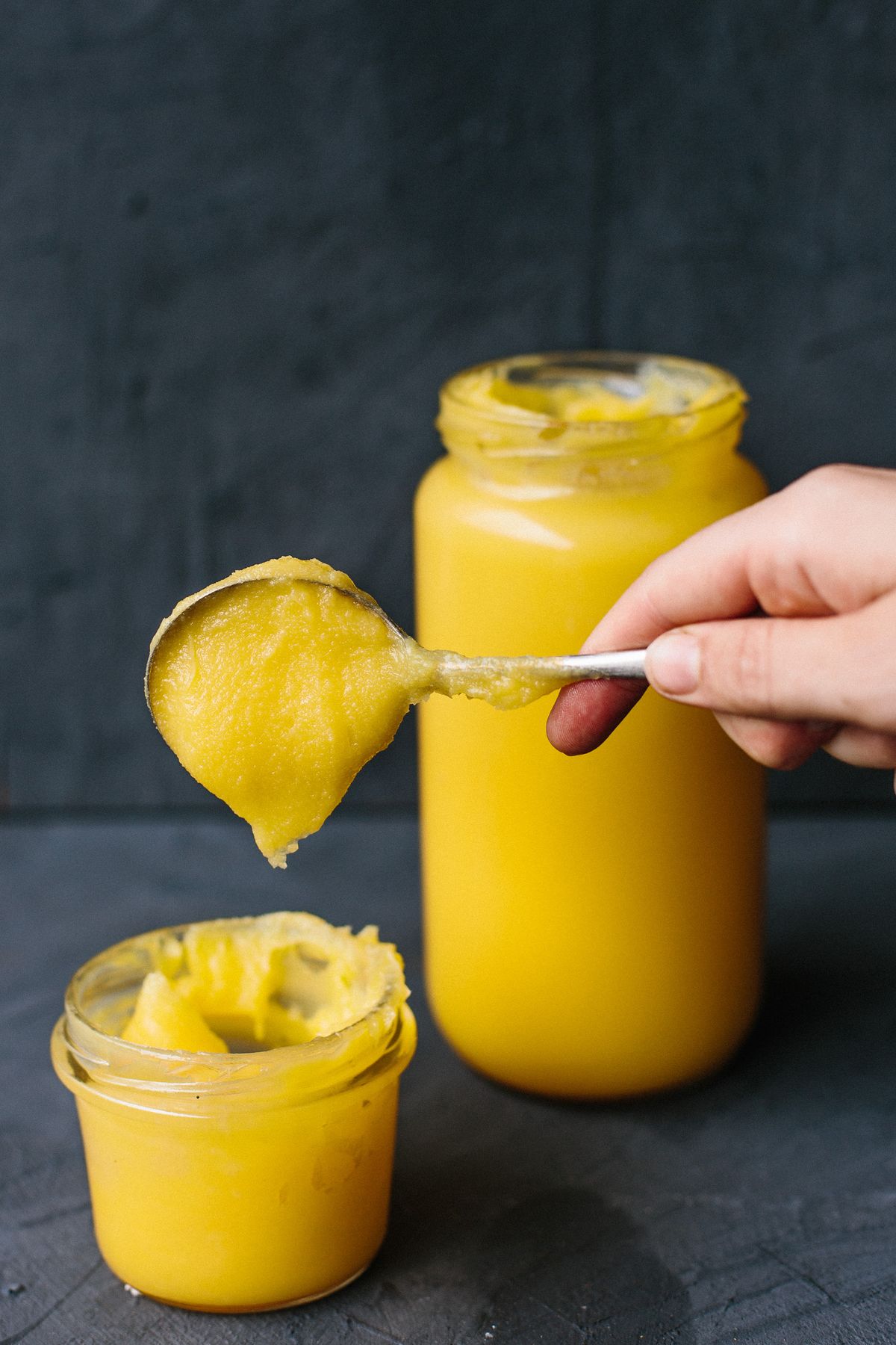 ghee on an empty stomach
